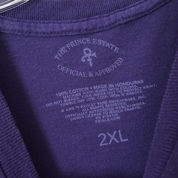 Rare Authentic Prince 1999 Cover Album T-shirt, 2XL, Purple - Picture 4 of 5